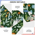 thumbnail image 6 of FORMRS Kids Pajama Pants with Pockets Size 6-8Y Boys Lounge Sleep Bottoms, Flourish Flowers Pattern, 6 of 8