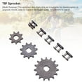thumbnail image 4 of T8F Sprocket, High Strength Sprocket Set Steel Long Lasting Precise Fit 3 Pcs  for Replacement, 4 of 7
