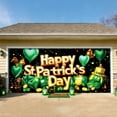 thumbnail image 2 of zhangmingg Festive Garage Banner for Home with Irish Themed Patterns, 2 of 6