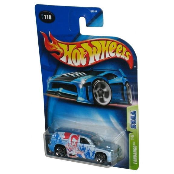 Hot Wheels Sega Fandango 1/5 Space Channel (2003) Blue Die-Cast Toy Car #110