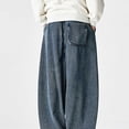 thumbnail image 6 of Gfyviroh Baggy Denim Pants for Men Casual Lightweight Big and Tall Trousers Trendy Streetwear Jeans with Pockets, 6 of 9