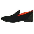 thumbnail image 5 of Men Tayno Dressy Casual Knit Fabric Comfortable Slip on Loafer #ALPHA F Black, 5 of 9