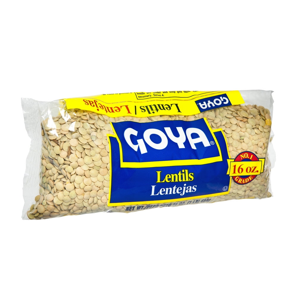 Goya Lentils 160 Oz - Walmartcom