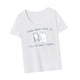 thumbnail image 5 of Camiseta básica para mujer, manga corta, informal, holgada, suave, cuello redondo, ropa de calle para deportes, uso diario SG, 5 of 9