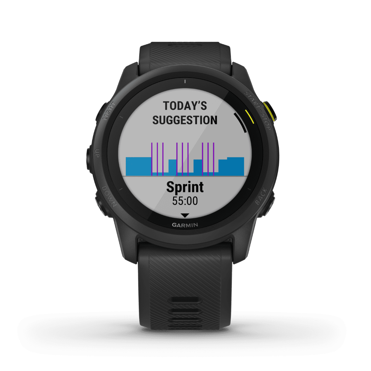 Garmin Forerunner 745, Black, Fitness GPS Smartwatch for Runners (Garmin Certified )