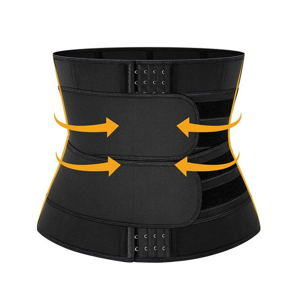 SHAPERIN Neoprene Sauna Waist Trainer Sweat Girdle Belt for Women