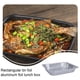 thumbnail image 3 of Billuyoard 12 Uds. Contenedor de alimentos de papel de aluminio desechable, caja de embalaje rectangular, revestimientos de cocina para llevar multiusos, Utensilios de cocina M poco profundo/sin tapa Billuyoard HA083146-01, 3 of 6