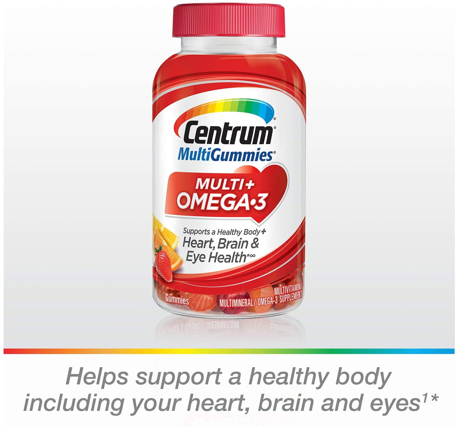 Centrum Multi Gummies, Multi+ Omega3/Vitamins/Mineral Supplement