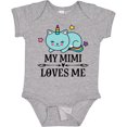 thumbnail image 3 of Inktastic Mimi Loves Me Unicorn Cat Girls Baby Bodysuit, 3 of 5
