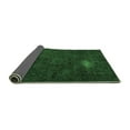 thumbnail image 2 of Ahgly Company Indoor Rectangle Abstract Emerald Green Modern Area Rugs, 5' x 8', 2 of 4