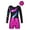 Starry, variant on Miutii Gymnastics Jersey Leotards Girls Sparkly Long Sleeve Ballet Dance Unitards with Shorts Biketards Set Hairband Fairy 14