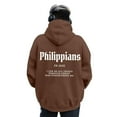 thumbnail image 5 of Christian Hoodies for Men 2025 Bible Verse Graphic Hoodie with Pockets Hooded Sweatshirt Pullover Tops, 5 of 7