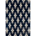 thumbnail image 1 of Art Carpet 25221 4 x 6 ft. Troy Collection Protector Woven Area Rug, Peacock Blue, 1 of 1