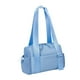 thumbnail image 5 of Mini bolsa de gimnasio con asa, bolso de hombro para el fin de semana, fitness, mujeres, compras, baile Azul, 5 of 8