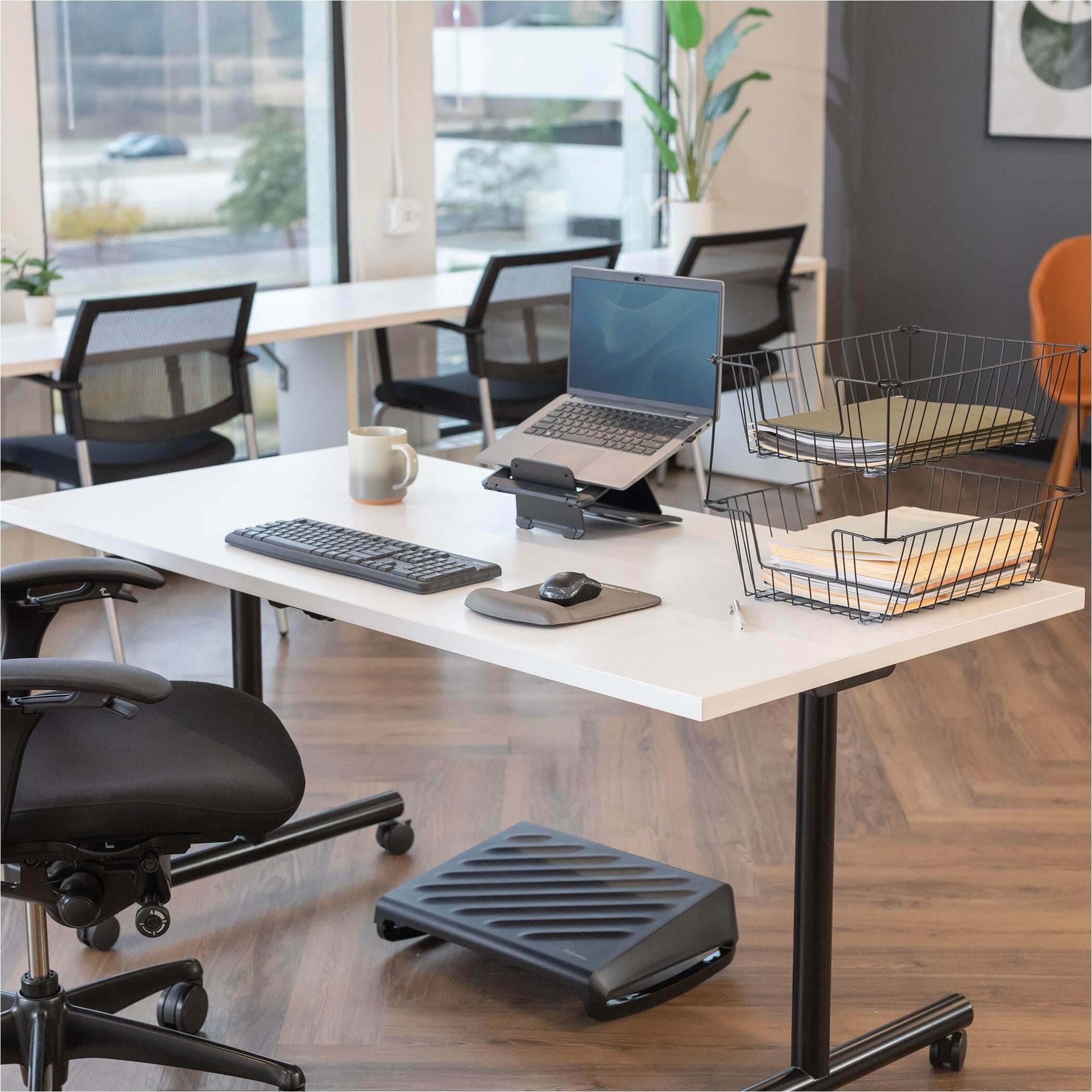 FELLOWES METAL WIRE LEGAL DESKTOP ORGANIZATION PAPER TRAY, 5" DEEP