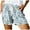 Sky Blue, variant on vigerkar 2025 Summer Casual Shorts for Women Drawstring Elastic Waist Wide Leg Shorts Flowy Lounge Beach Shorts with Pockets Yellow, XXL
