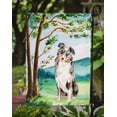 thumbnail image 3 of Carolines Treasures CK2030GF Under the Tree Australian Shepherd Garden Size Flag, 3 of 3