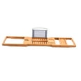 thumbnail image 3 of Bath Tray, Bamboo Waterproof Durable Bath Holder  For Hotel For Bathroom, 3 of 8