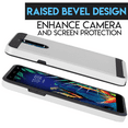 thumbnail image 3 of Value Pack for 6.2" LG Stylo 5 Brushed Metal Slip Resistant Hybrid Slim Hard Back Dual Layer Protective Raised Bevel Design Aim At All Buttons & Sockets Shockproof Armor Bumper Phone Case + [Silver], 3 of 4