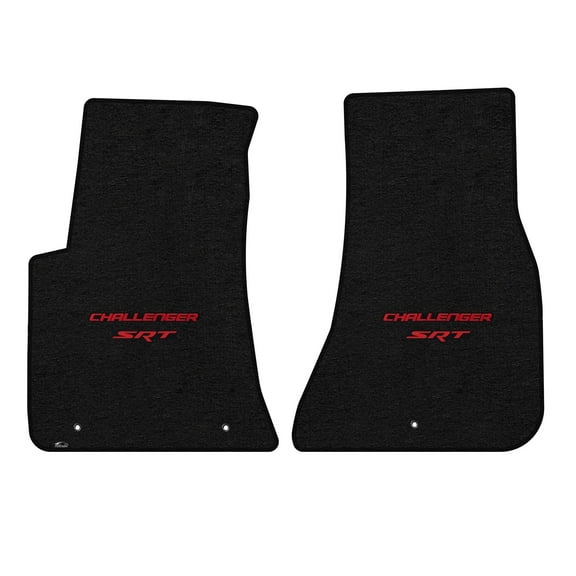 Lloyd Mats Custom Fit Floor Mats for Dodge Challenger RWD LogoMat 2011/ON 2PC Set Charcoal