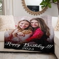 thumbnail image 5 of Personalised Gifts for Women and Men, Personalised for Adults, , Custom Blanket with Photos, for Birthday, Christmas, 5 of 6