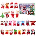 thumbnail image 1 of FELTECHELECTR Toyvian - Calendario de Adviento para niños (24 piezas), juguetes de cuenta regresiva para Navidad, mini adornos navideños para árbol de Navidad, 1 of 7