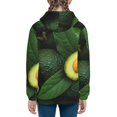 thumbnail image 6 of Picia Fresh Avocados for Boys Fashion Full-zip Hoodies & Sweatshirts with Kangaroo Pocket,Zip-up Hooded Sweatshirt for Kid, Moisture Wicking & Breathable-Small, 6 of 6