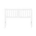 thumbnail image 4 of Pemberly Row Queen Solid Wood Headboard with USB Charger in White, 4 of 8