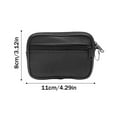 thumbnail image 3 of Retro Mens Coin Purse New Portable Short Wallet Key Bag Small Leather Clutch Bag Card, 3 of 8