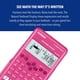 thumbnail image 3 of Calculadora científica Casio FX-300ESPLS rosa, 3 of 8