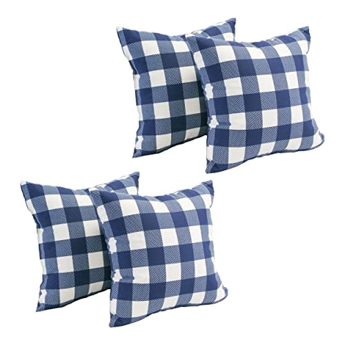 Spun Polyester 17-inch Outdoor Throw Pillows (Set of 4) CO-JO18-15-S4