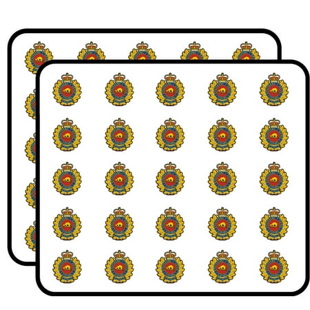 Canadian ENGINEERING Branch -engineer canada logo crest coat ca Sticker for Scrapbooking, Calendars, Arts, Kids DIY Crafts, Album, Bullet Journals 50 pack