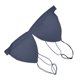 thumbnail image 1 of Sujetador LYUMO con cuello en V copas triangulares Bralette acolchado sin costuras para mujeres, 1 of 8