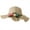 Beige, variant on Sun Hats For Women,Beach Sun Straw Hats For Women Wide Brim Sun Hat With Wind Lanyard Summer Straw Hat Foldable Packable Roll Up Cap Sun Hat With Wi