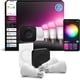 thumbnail image 1 of Kit de inicio Philips Hue Bridge Pro + 3 focos inteligentes A19 E26, 1 of 9