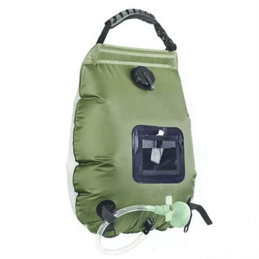 RadBizz Portable Outdoor Camping Shower - 5 Gallon/20 Liter Camp Solar Shower Bag