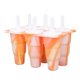 thumbnail image 4 of Molde para paletas de hielo, silicona plegable, 6 rejillas reutilizables con protectores contra goteo para helado casero, 4 of 8