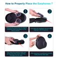 thumbnail image 5 of Samyerlen Estuche Inteligente Para Auriculares Airpods Max Con Función De Modo De Suspensión Bolsa Protectora De Viaje De Carcasa Rígida Con Almacenamiento De Cables Accesorios De Almacenamiento De Di, 5 of 5