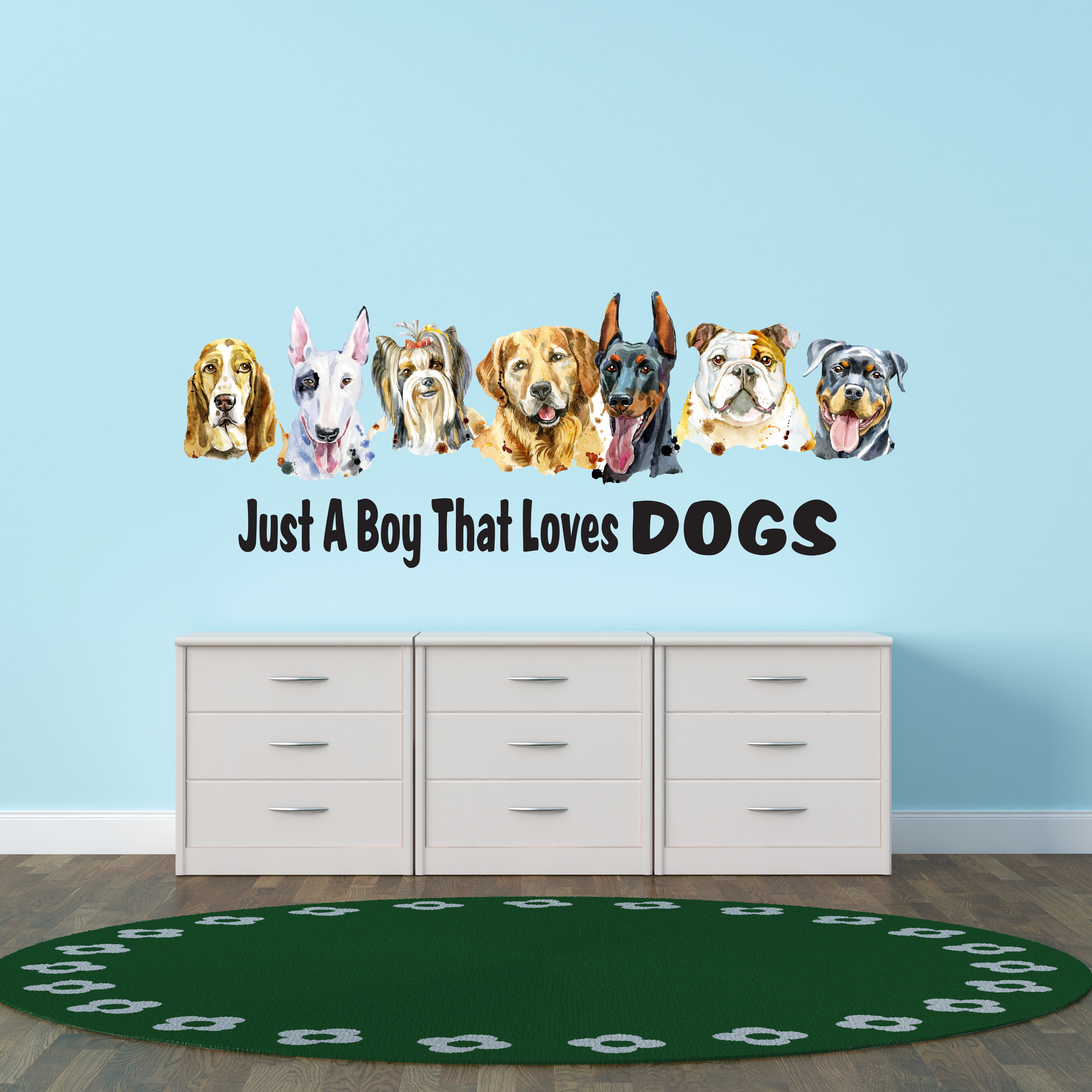 Vinyl Wall Decal Pets Friendship Animals Dogs Best Friends Quote Stick —  Wallstickers4you