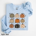 thumbnail image 3 of Pumpkin Sweatshirt Cute Fall Pumpkin Pattern Sweater Autumn Aesthetic Cottagecore Harvest Season Pullover Thanksgiving&nbsp;Sweatshirt, 3 of 6