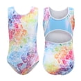 thumbnail image 3 of Leotardos para Niñas Sunnimix Mono de Gimnasia Rítmica Colorido 12 Yardas, 3 of 8