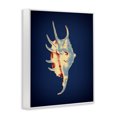 thumbnail image 3 of Stupell Industries Contemporary Spider Conch on Blue White Framed Giclee Art, 11 x 14, by Graffitee Studios, 3 of 8