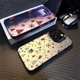 thumbnail image 2 of Funda IMD plateada electrochapada estilo navideño con copos de nieve de invierno para iPhone 16 15 14 11 12 13 Pro Max 7 8 Plus X XS XR, 2 of 5