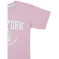 thumbnail image 3 of Wonder Nation Girls’ Cropped Graphic T-Shirt with Short Sleeves, Sizes 6-18 & Plus, 3 of 3