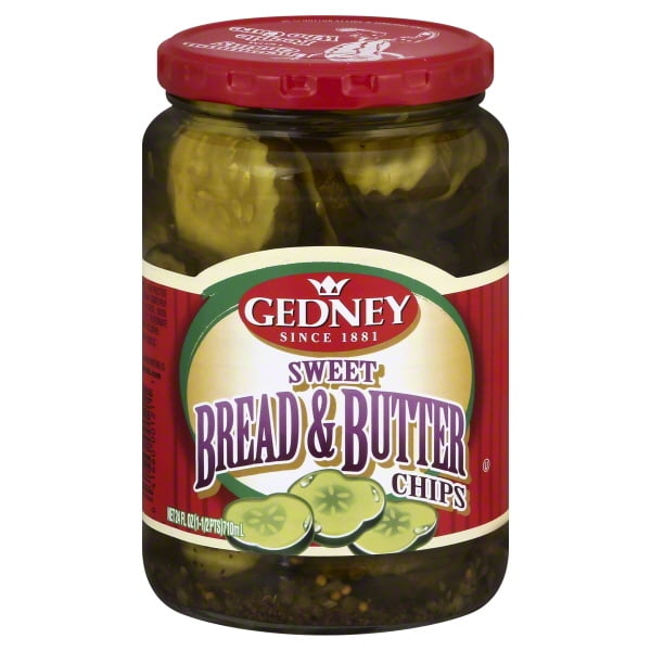 Gedney Sweet Bread & Butter Chips, 24.0 FL OZ