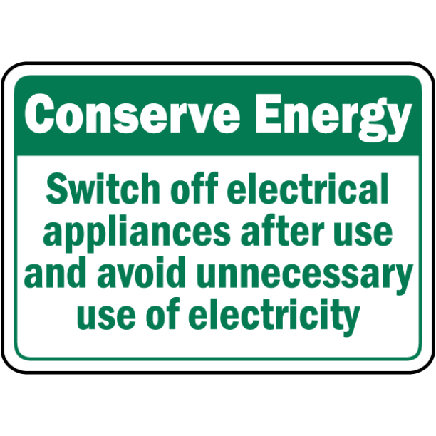 Vinyl Stickers Bundle Safety and Warning Signs Stickers Turn Off