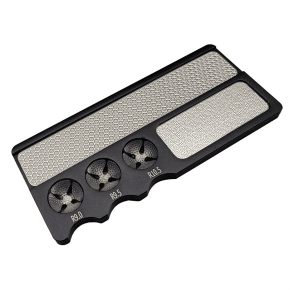 Tip Tool Professional Pool Tip Radius Shaper & Flat Scuffer Shape & Scuff Carom Snooker Pool Cue Tip Accessories Black