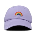 thumbnail image 4 of DALIX Rainbow Baseball Cap Womens Hats Cute Hat Soft Cotton Caps Lavender, 4 of 7