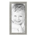 thumbnail image 2 of ArtToFrames 11" x 23" Classic Antique Silver Picture Frame, 11x23 inch Silver Wood Poster Frame (WOM-4926),  Pack, 2 of 7