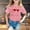 Pink, variant on Gzbliryd Graphic T-Shirt Letter Print T Shirt Top Cute Casual Tops for Boys Summer Clothes for Teens (Pink,120)